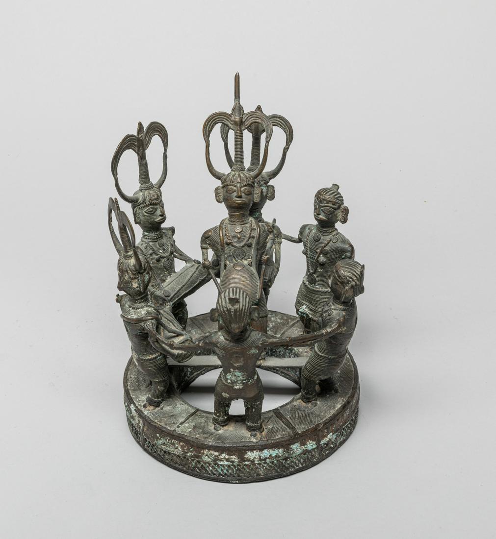 Iron Sculpture Musical Drum Circle (1 of 10)