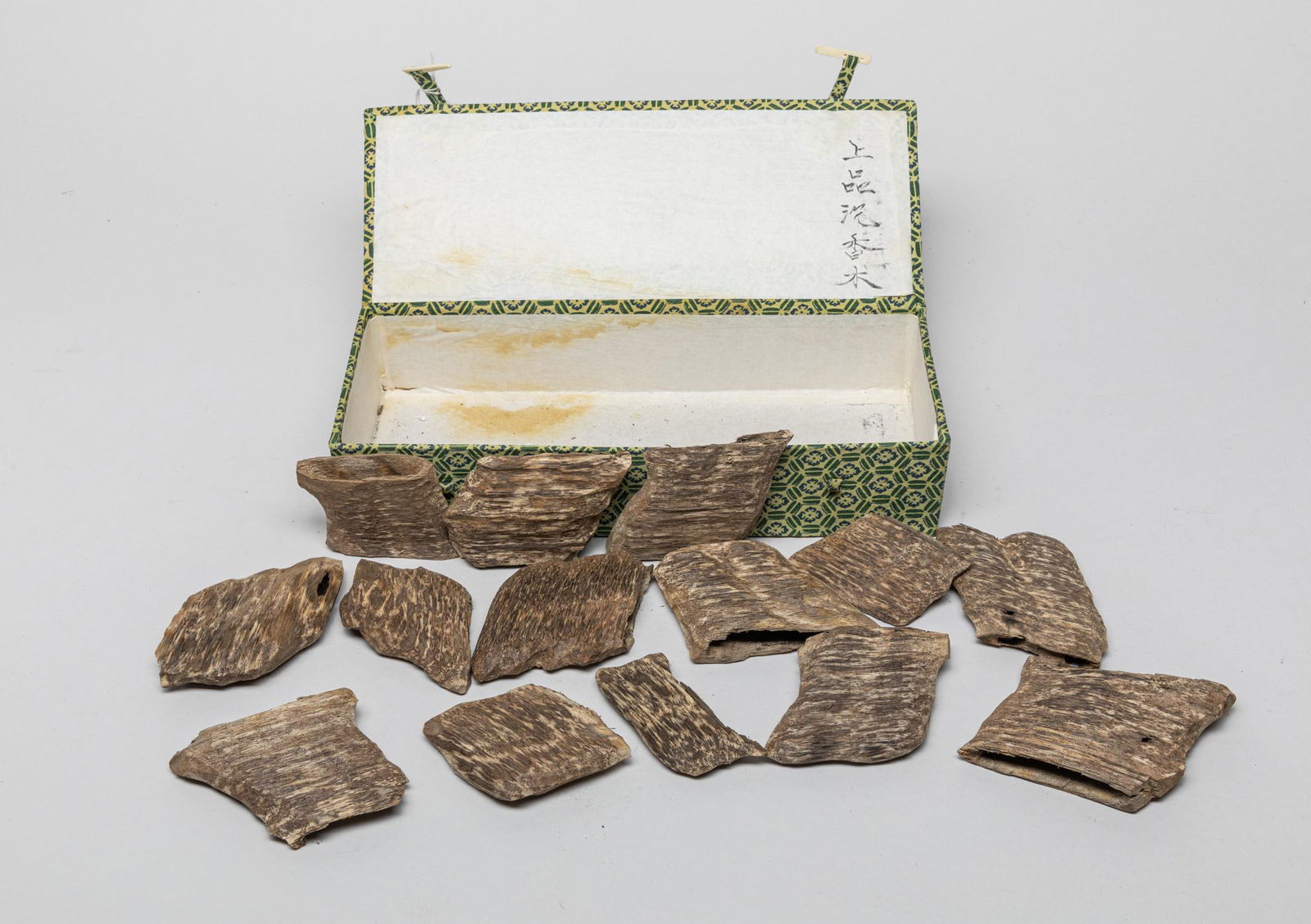 Chinese Export  Agarwood Toggles (1 of 10)