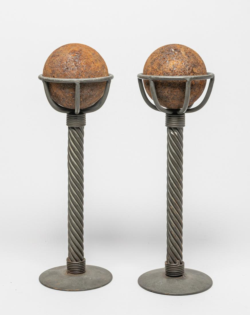 Two American Civil War Cannon Ball (1 of 6)