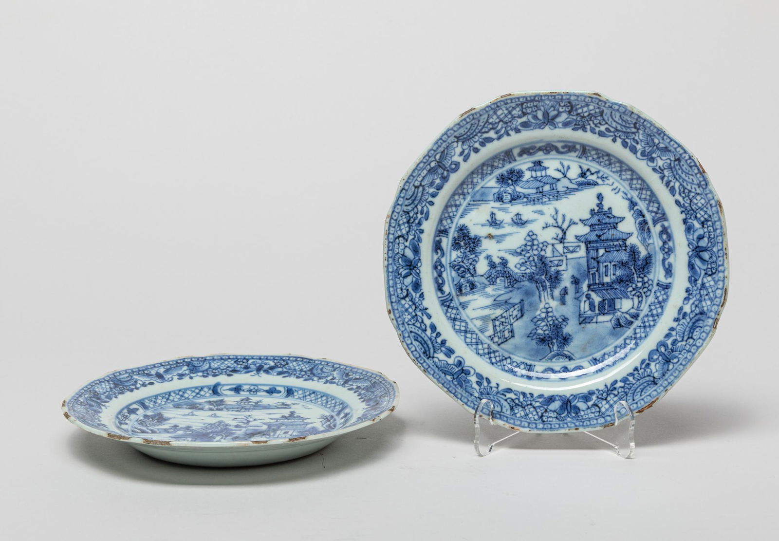 Chinese Export Porcelain Plates (1 of 11)