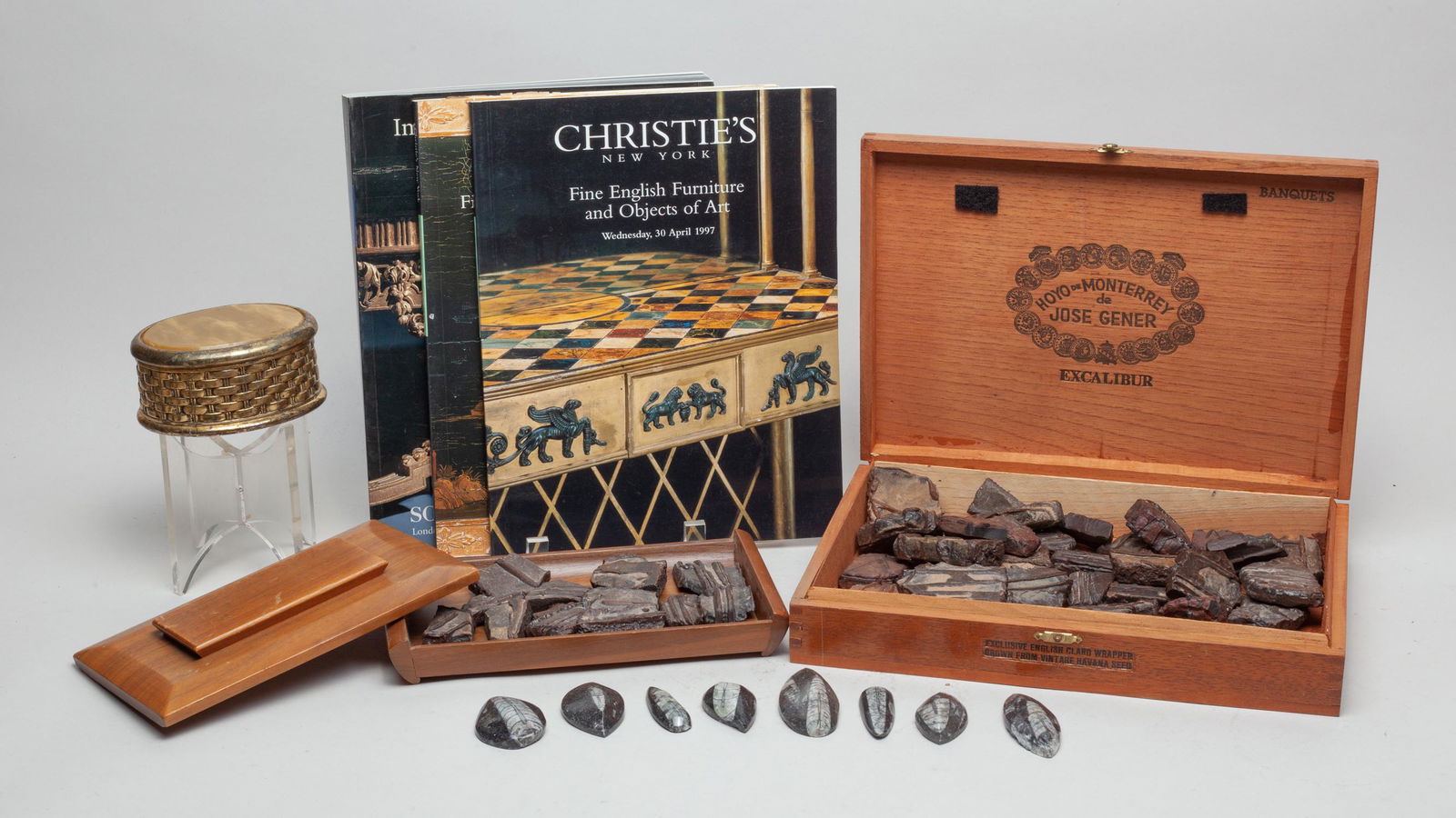 Estate Fossil Stones & Catalogs (1 of 8)