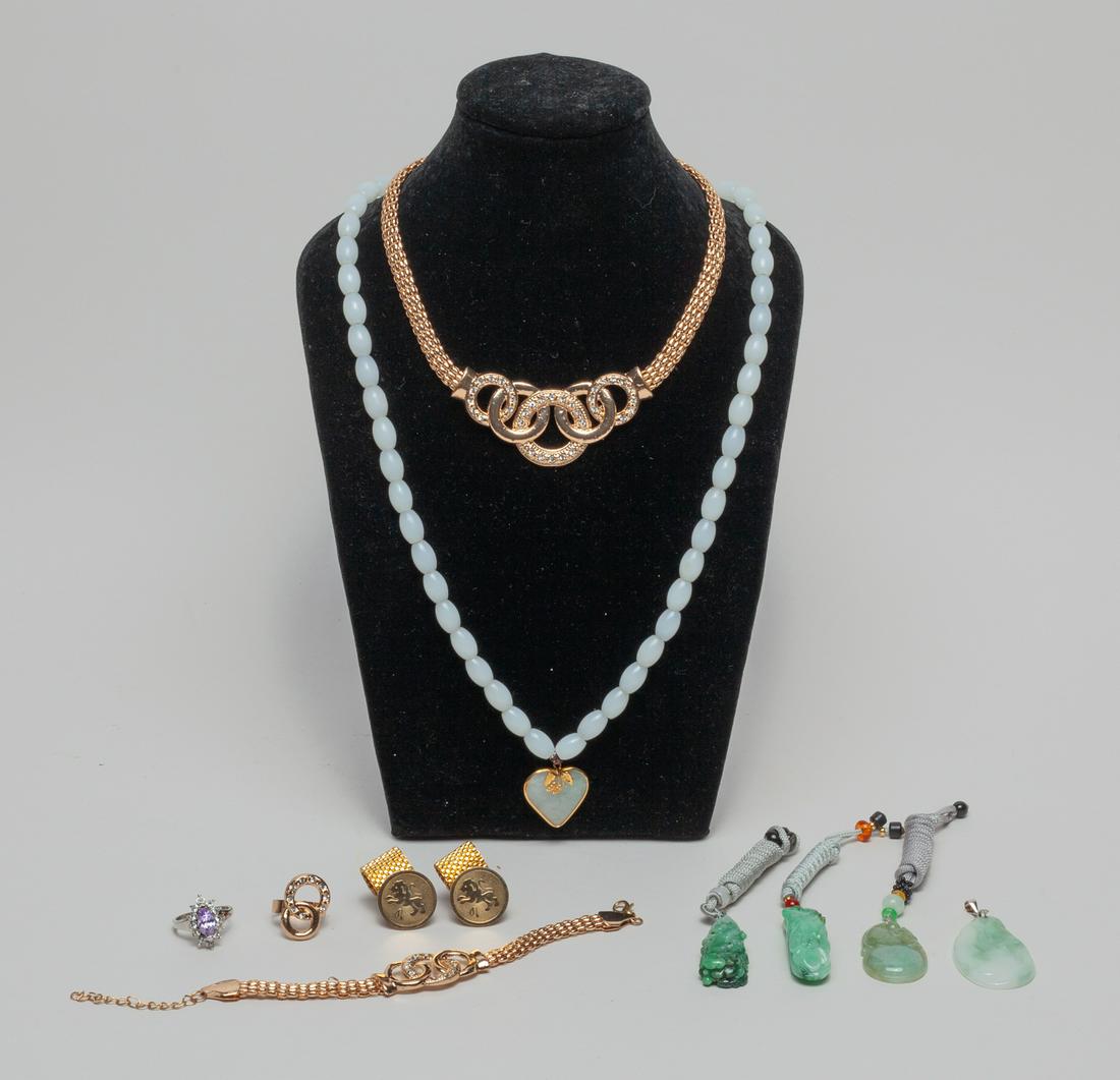 Estate Chinese Jade & Jewelry Sets (1 of 13)