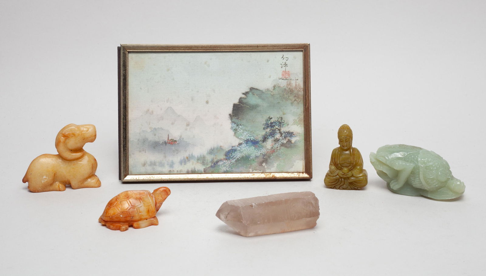 Chinese Jade/ Stone & Wall Hanging (1 of 14)