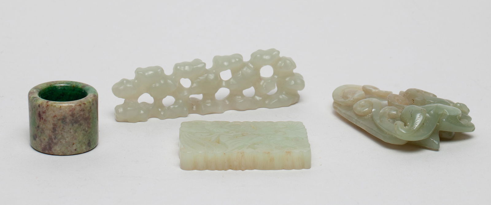 Set Chinese Jade/Hard Stone Carvings (1 of 14)