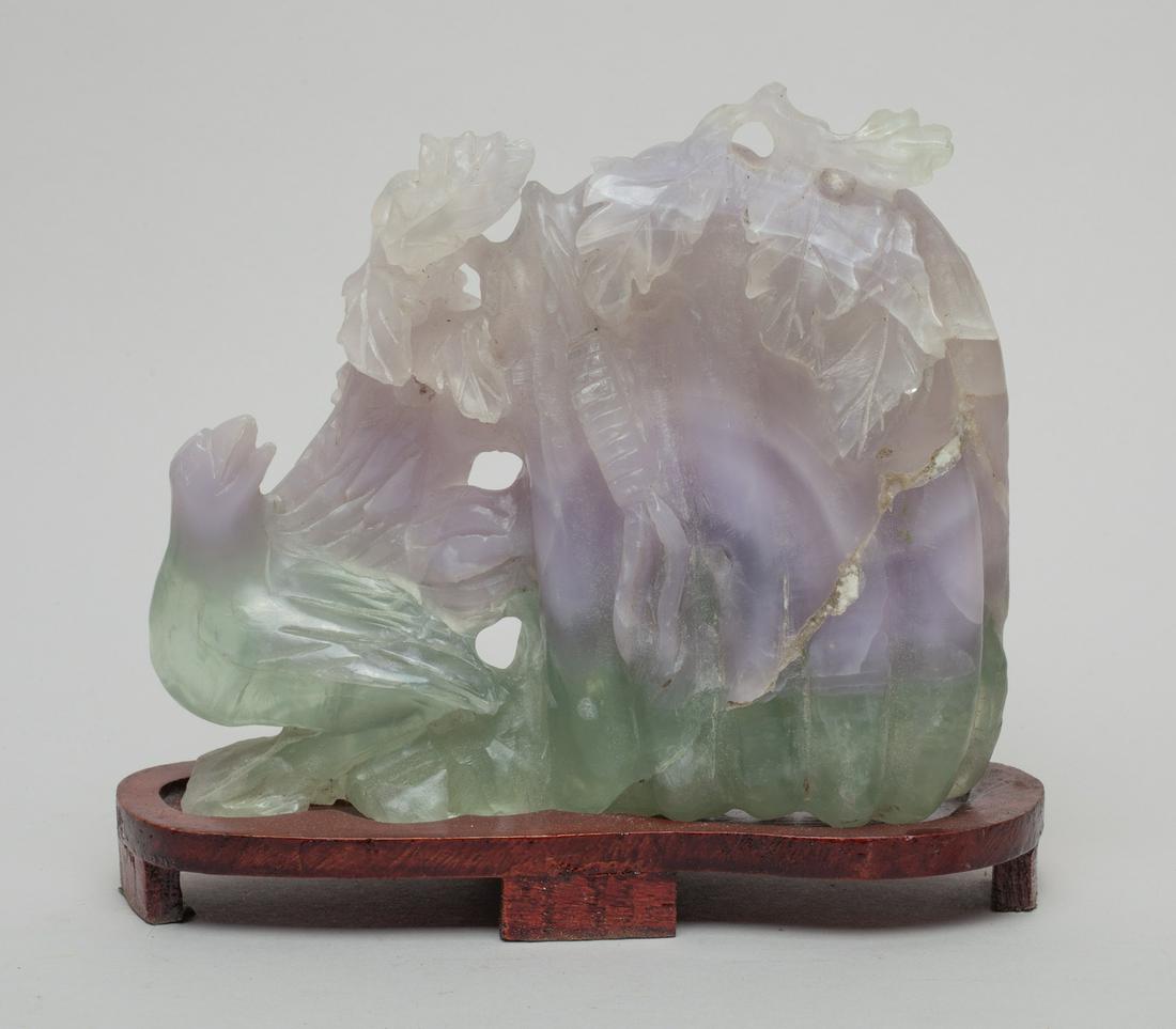 Large Chinese Crystal/Quartz Table Sculpture (1 of 10)