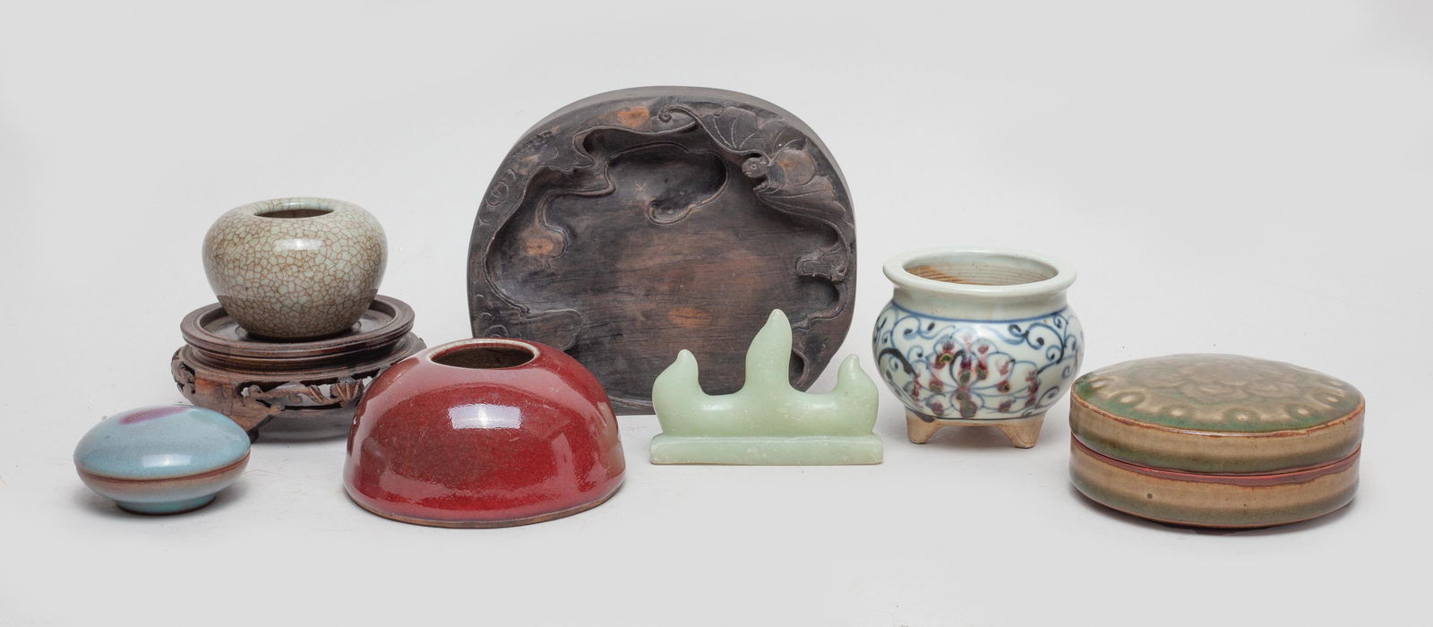 Chinese Ink Stone & Porcelain Piece (1 of 14)