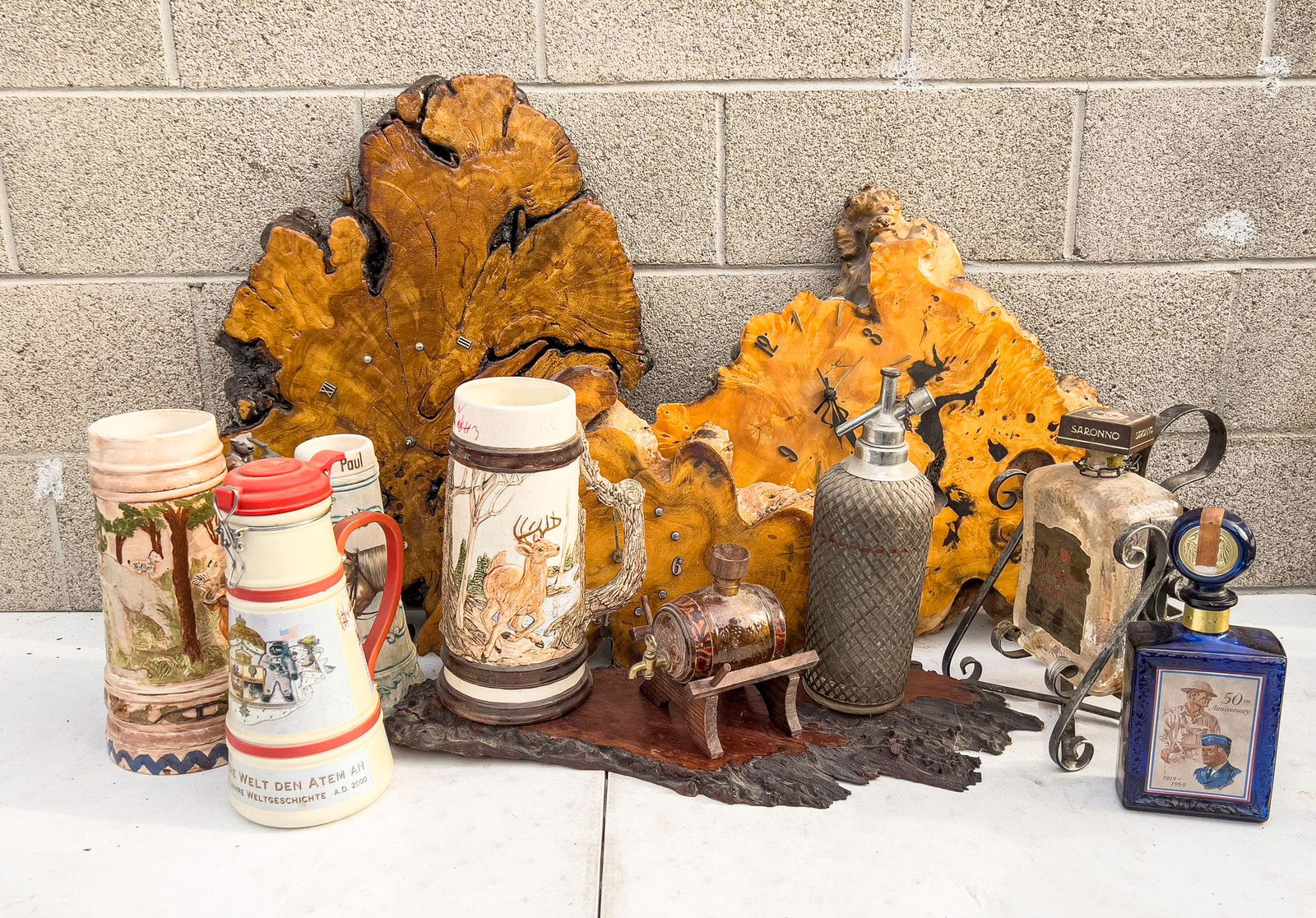 Collectible Mug, Bottle & Hanging Wood (1 of 14)