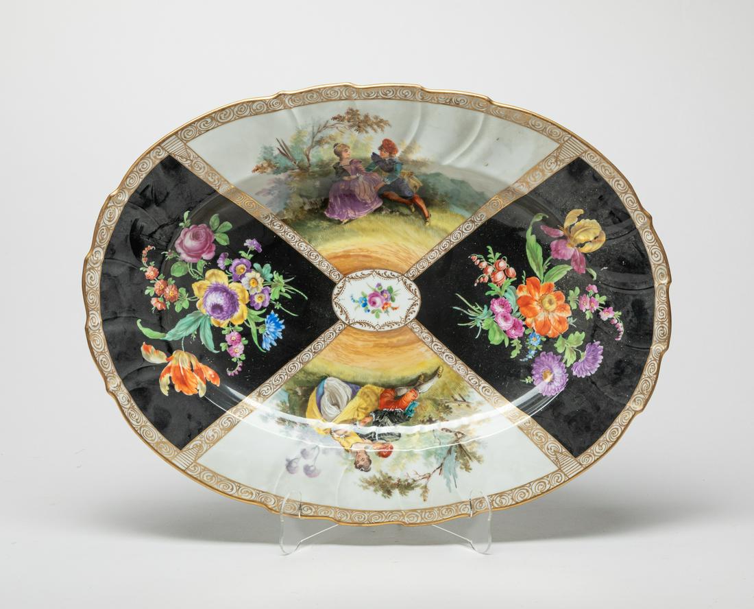 Dresden RK Germany Porcelain Massive Tray (1 of 8)