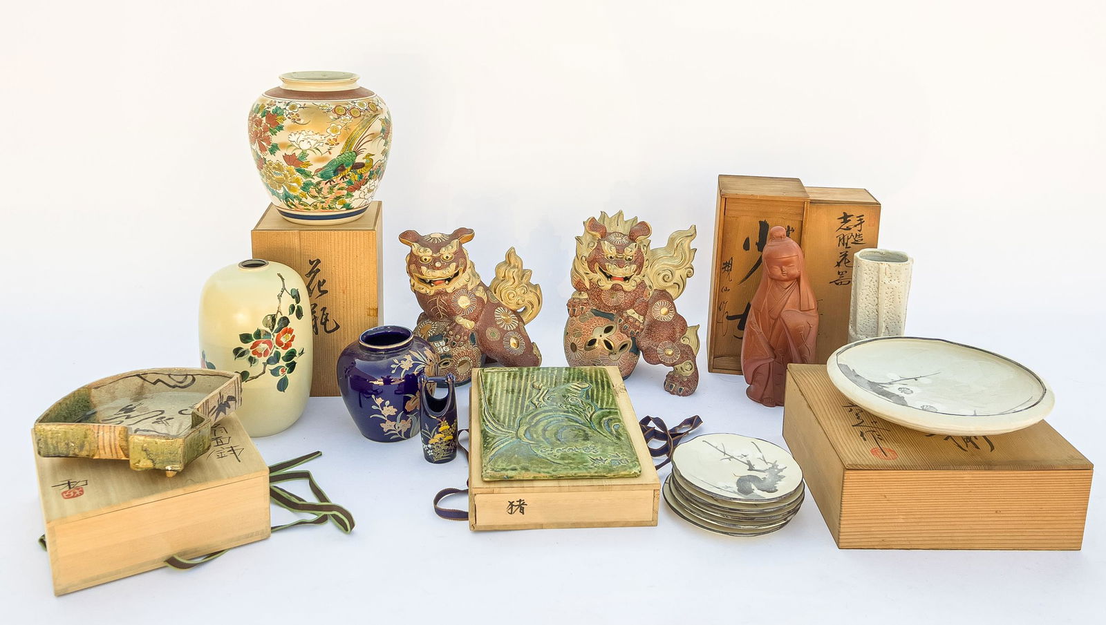 Estate Japanese Porcelain Sets (1 of 20)