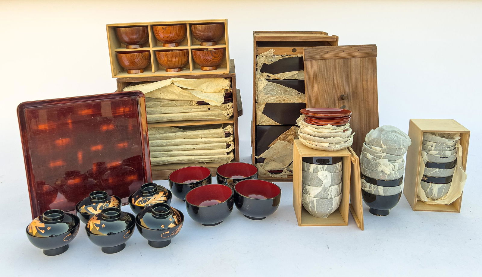 Vintage Japanese Lacquer Pieces (1 of 15)