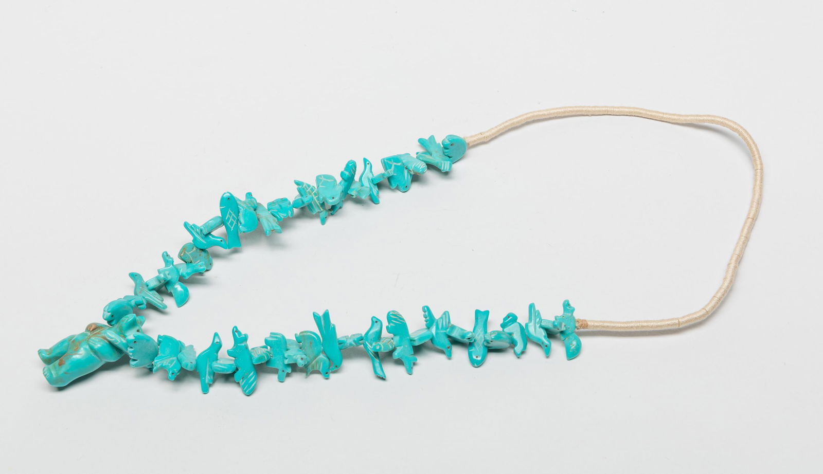 Zuni Turquoise Like Stone Necklace (1 of 9)