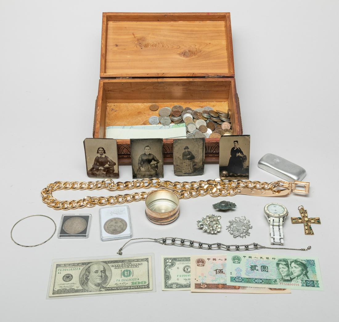 Chinese Silver Coin & World Coin Collection (1 of 14)