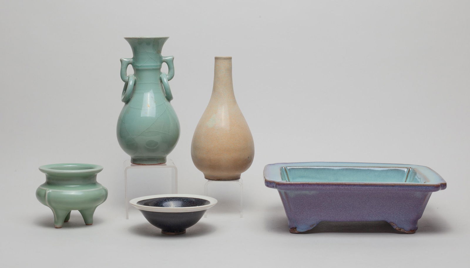 Estate Chinese Glazed Porcelains (1 of 13)