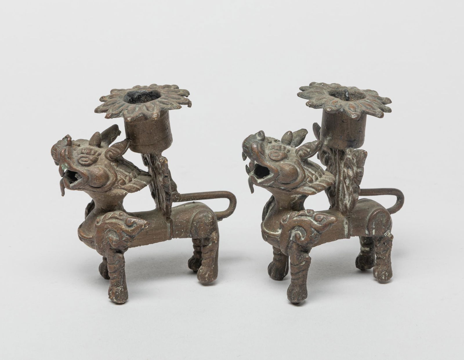 South Asia Bronze Candlestick (1 of 10)