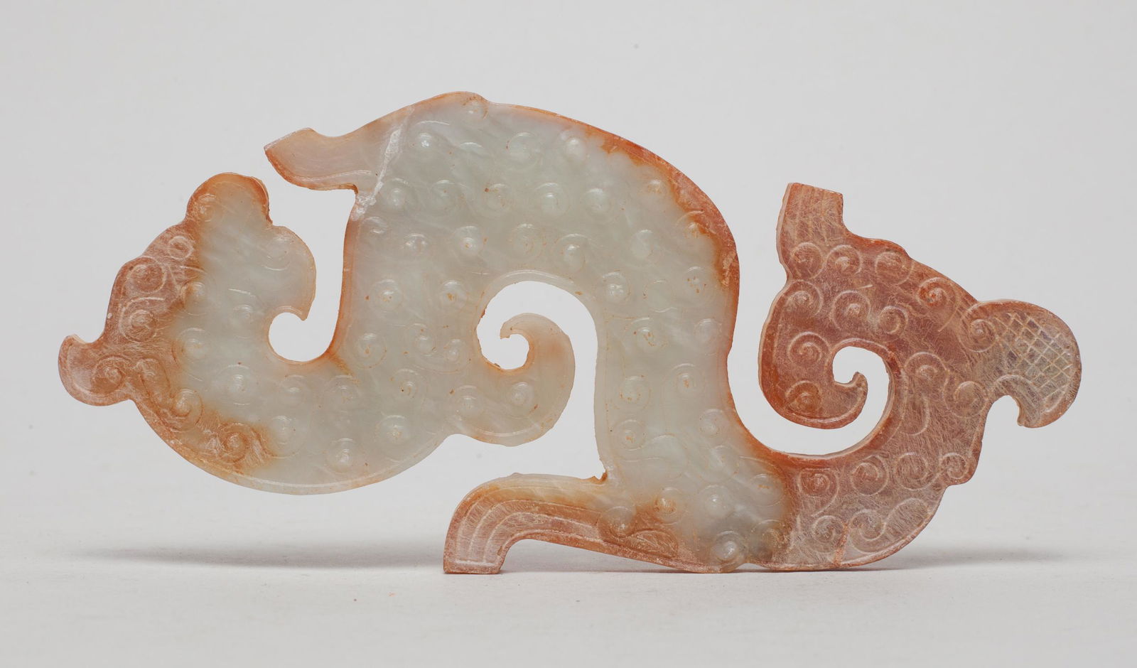 Large Repaired Chinese Jade/ Hard Stone Dragon (1 of 7)
