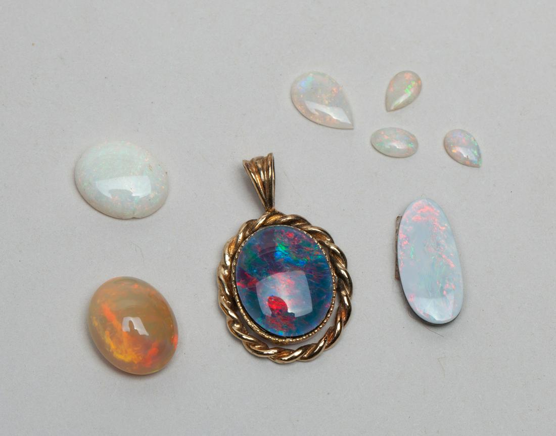 Pawn Fire Opal Stones (1 of 7)