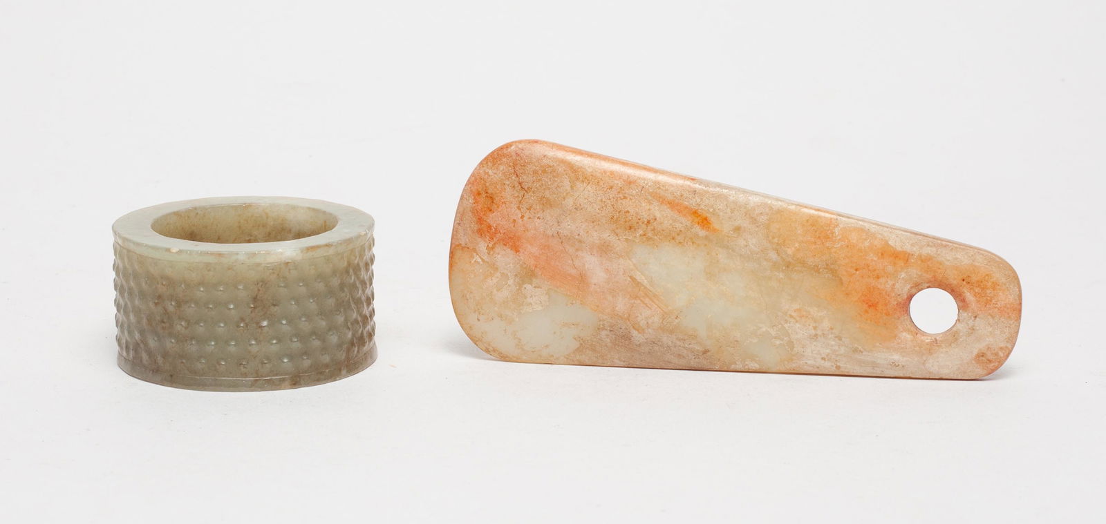 Chinese Jade Axe & Napkin Ring (1 of 10)