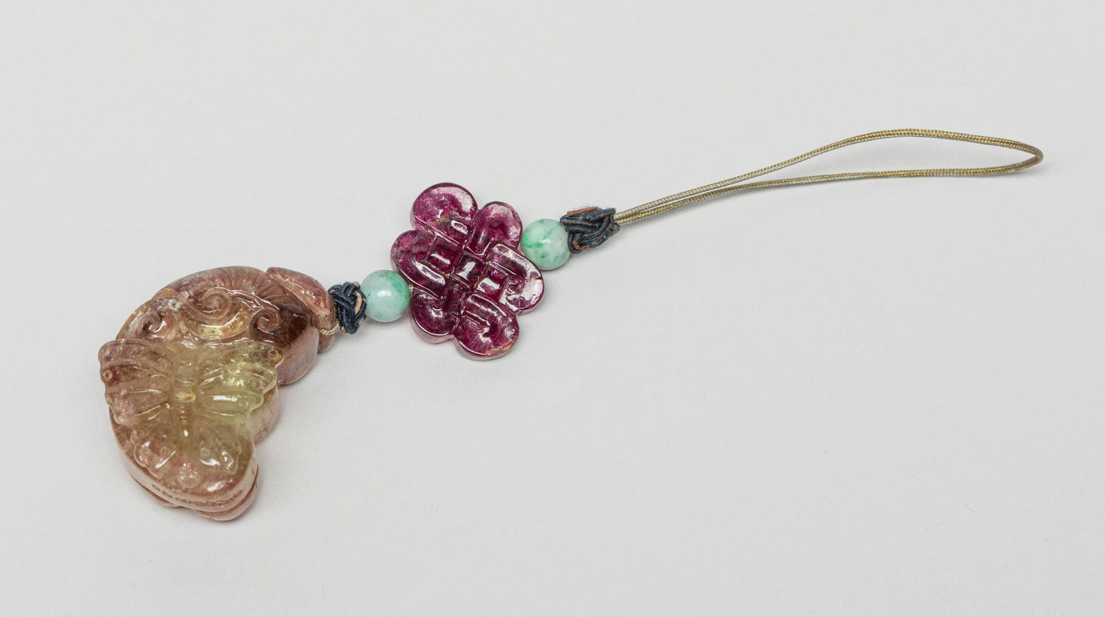 Chinese Manchu Type Tourmaline Toggles (1 of 12)