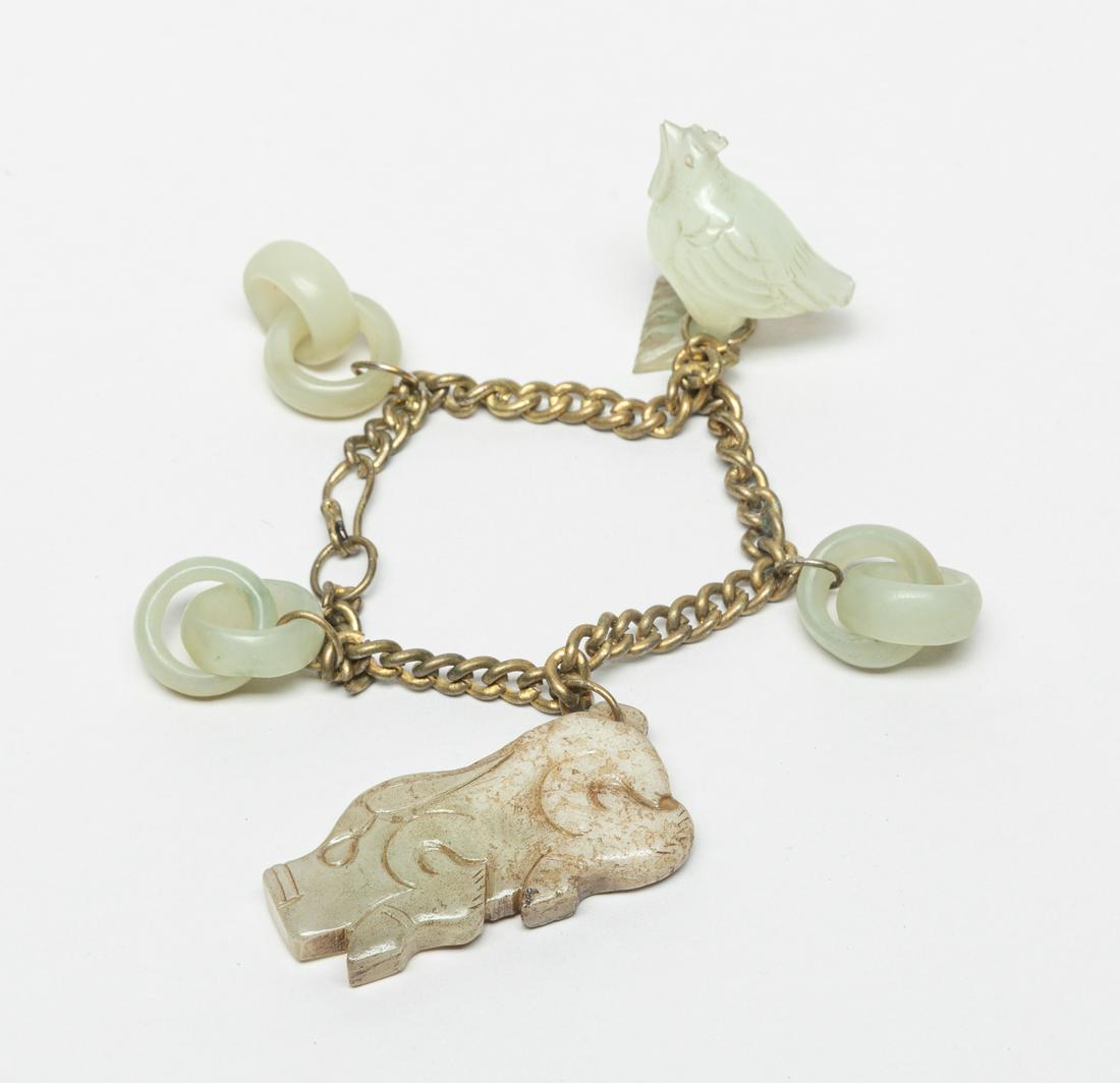 Chinese Export Jade Bracelet Sets (1 of 10)