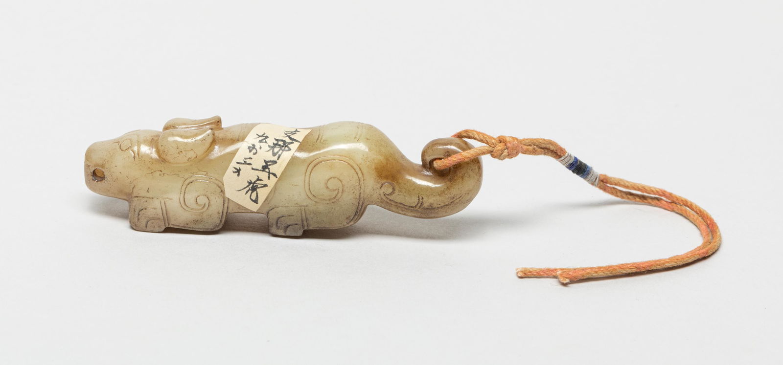 Large Chinese Jade Carved Beast (1 of 14)