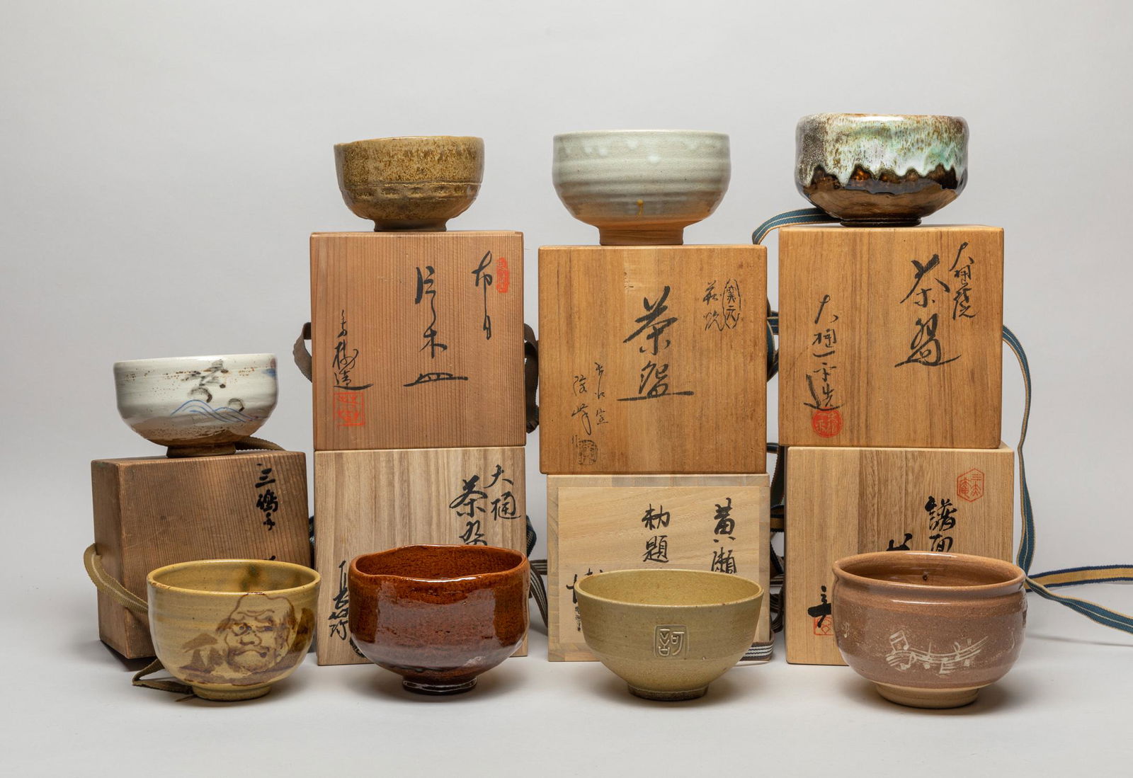 Antique/Vintage Japanese Porcelain Tea Bowls (1 of 19)