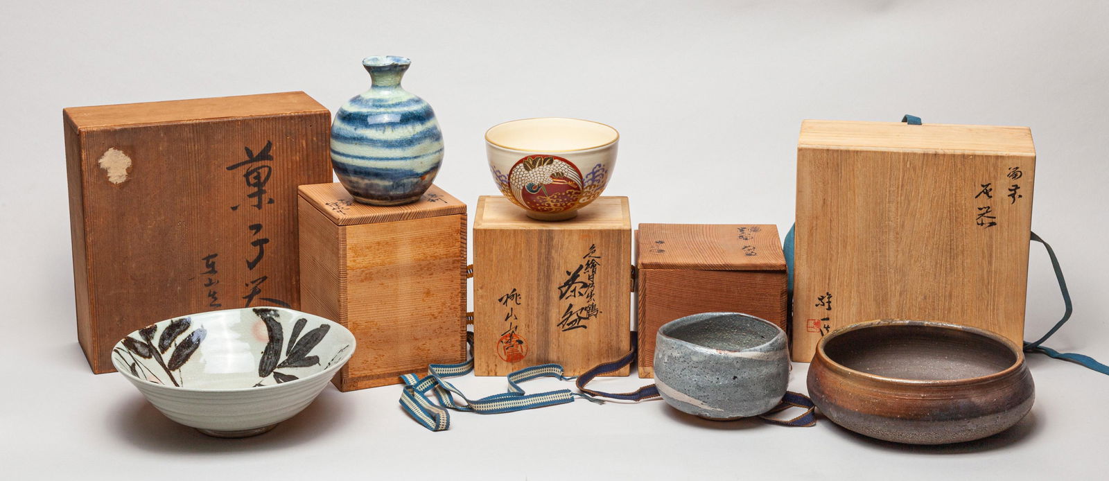 Antique/Vintage Japanese Porcelain Tea Set (1 of 16)