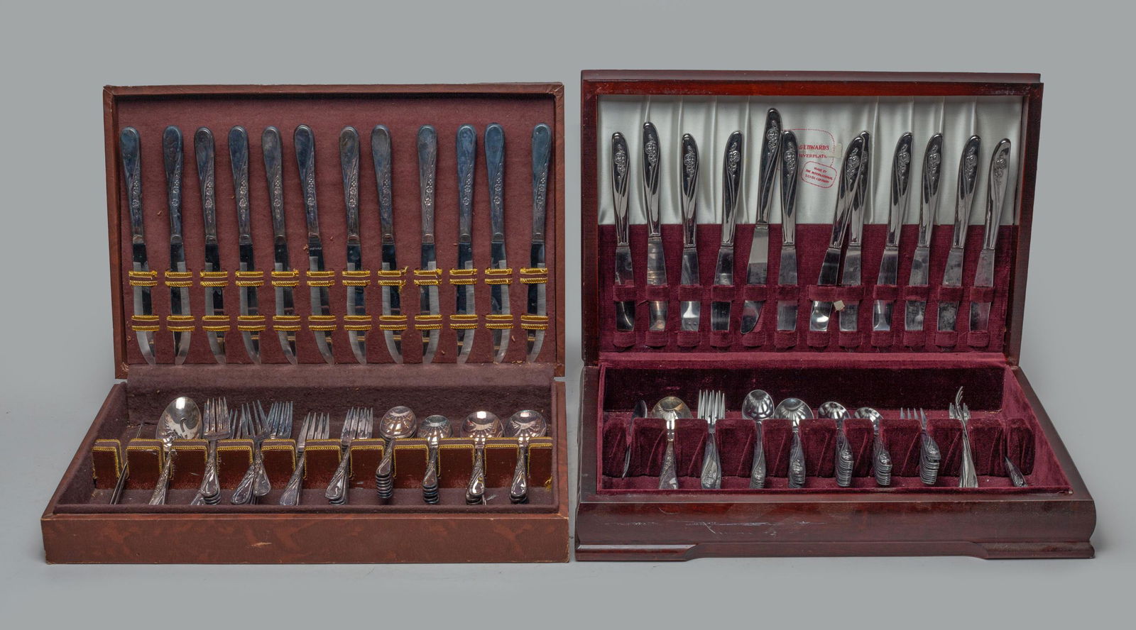 Vintage Silver-Plated Services (1 of 12)