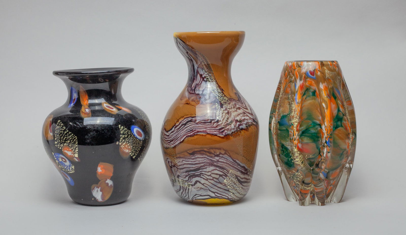 Vintage Murano Glass Vases (1 of 13)