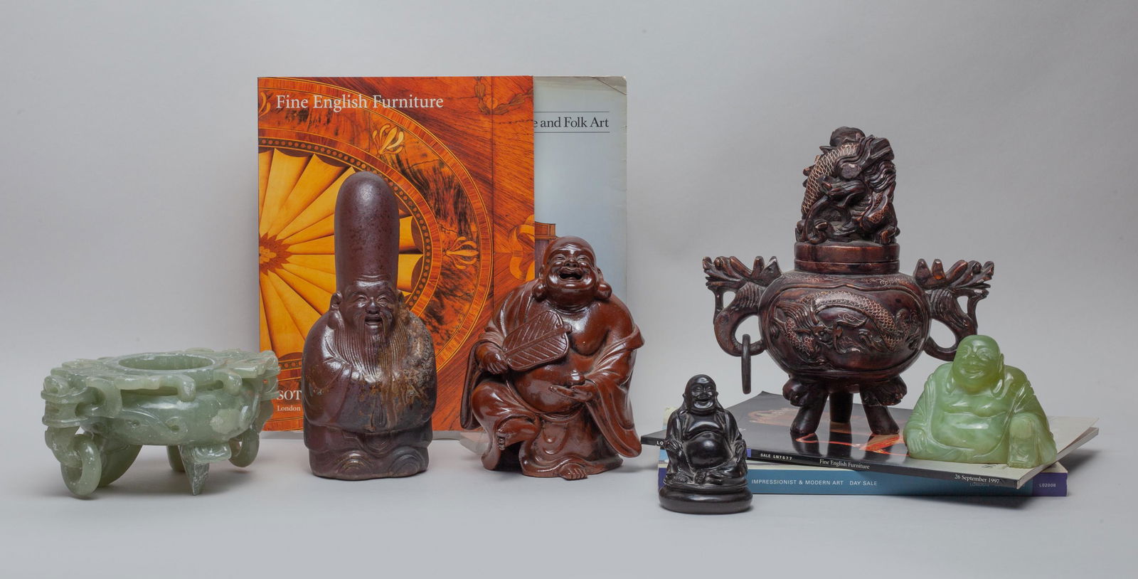 Chinese Jade/Stone Carving & Auction Catalog (1 of 12)