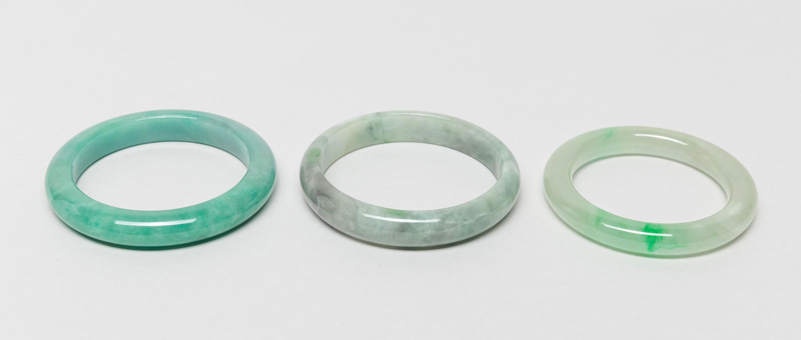Estate Chinese Jade/ Hard Stone Bangles (1 of 14)