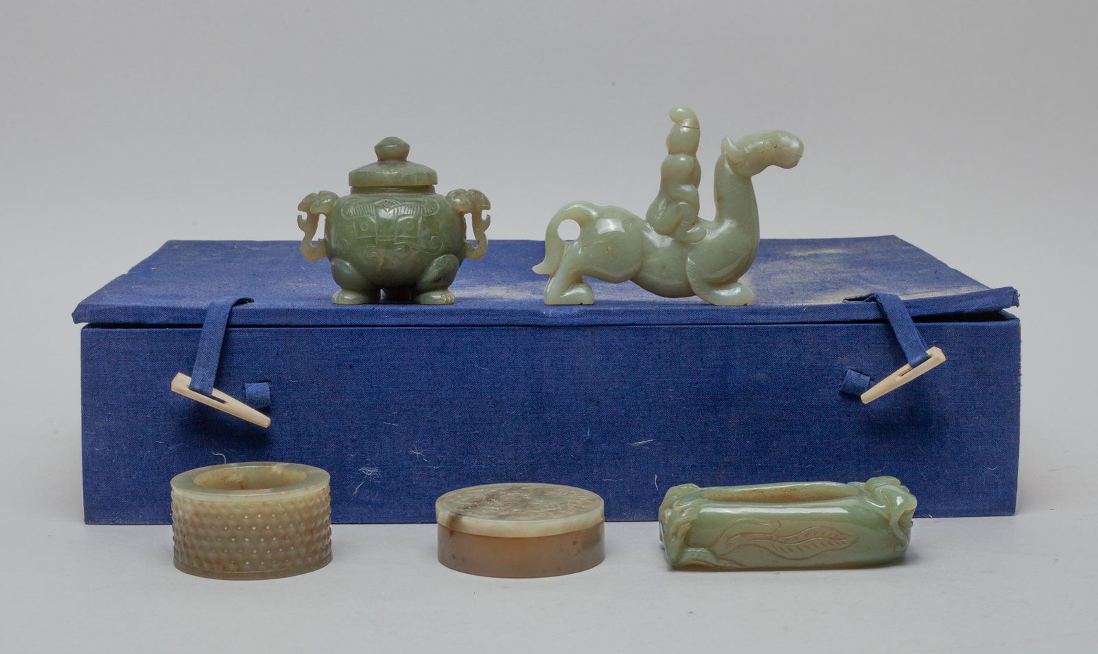 Estate Chinese Jade Carvings (1 of 15)