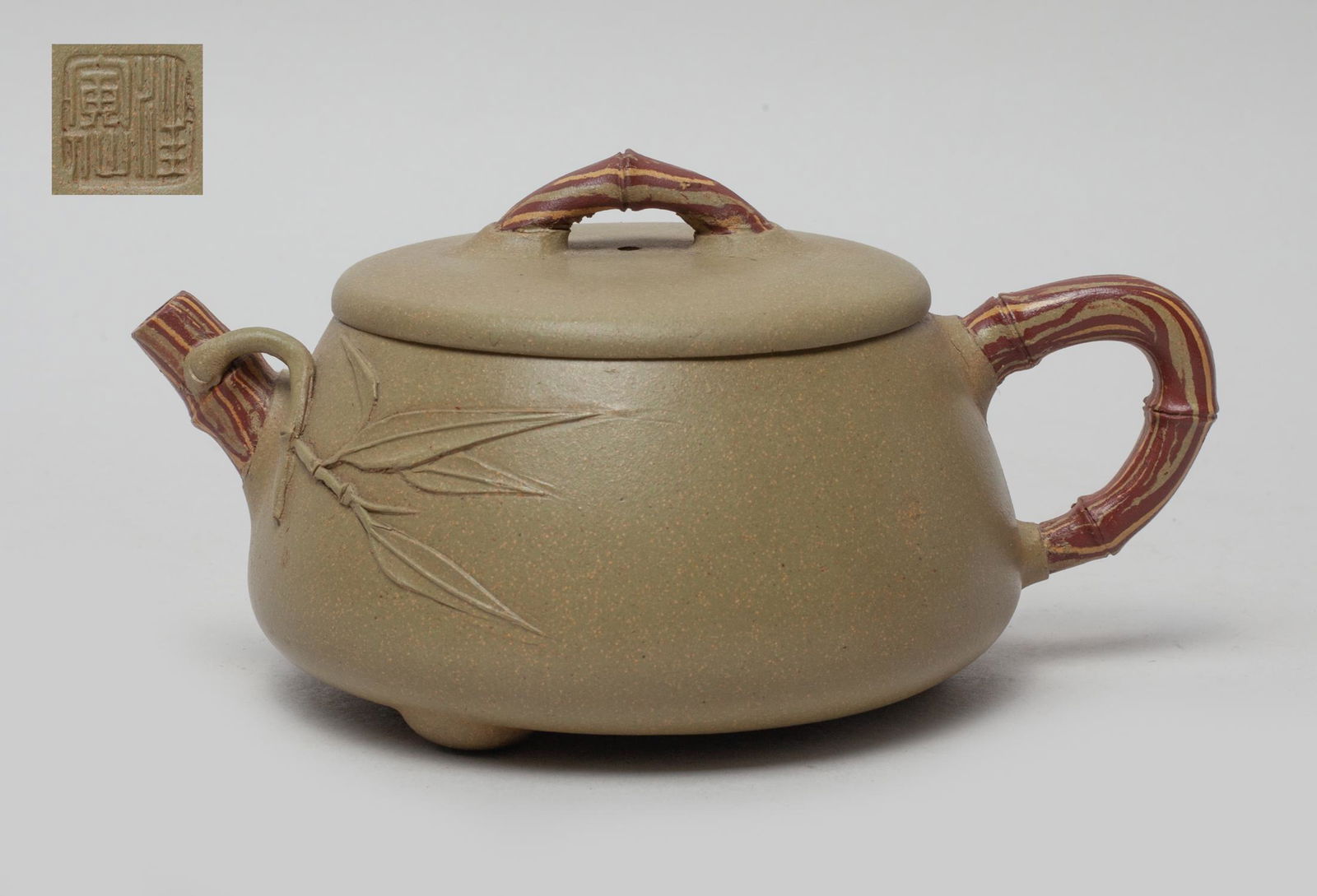 Chinese Export Yixing Zisha Teapot (1 of 9)