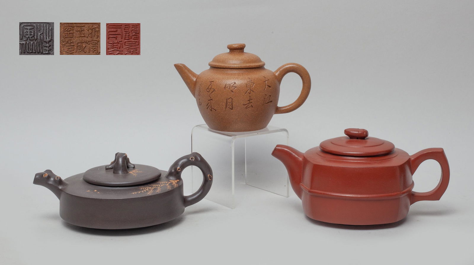 Chinese Export Yixing Zisha Teapot (1 of 14)