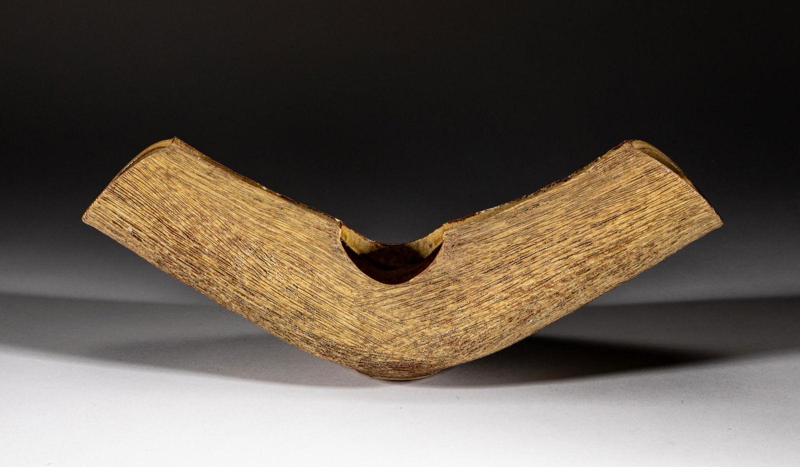 Hand Thrown Studio Art Stoneware Long Vase (1 of 8)