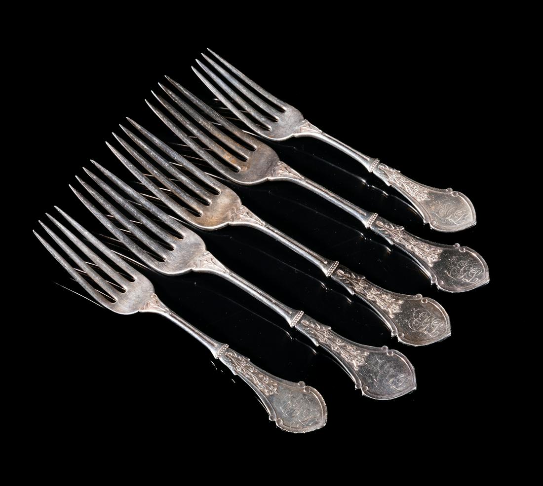 German Silver Fork sets (1 of 10)