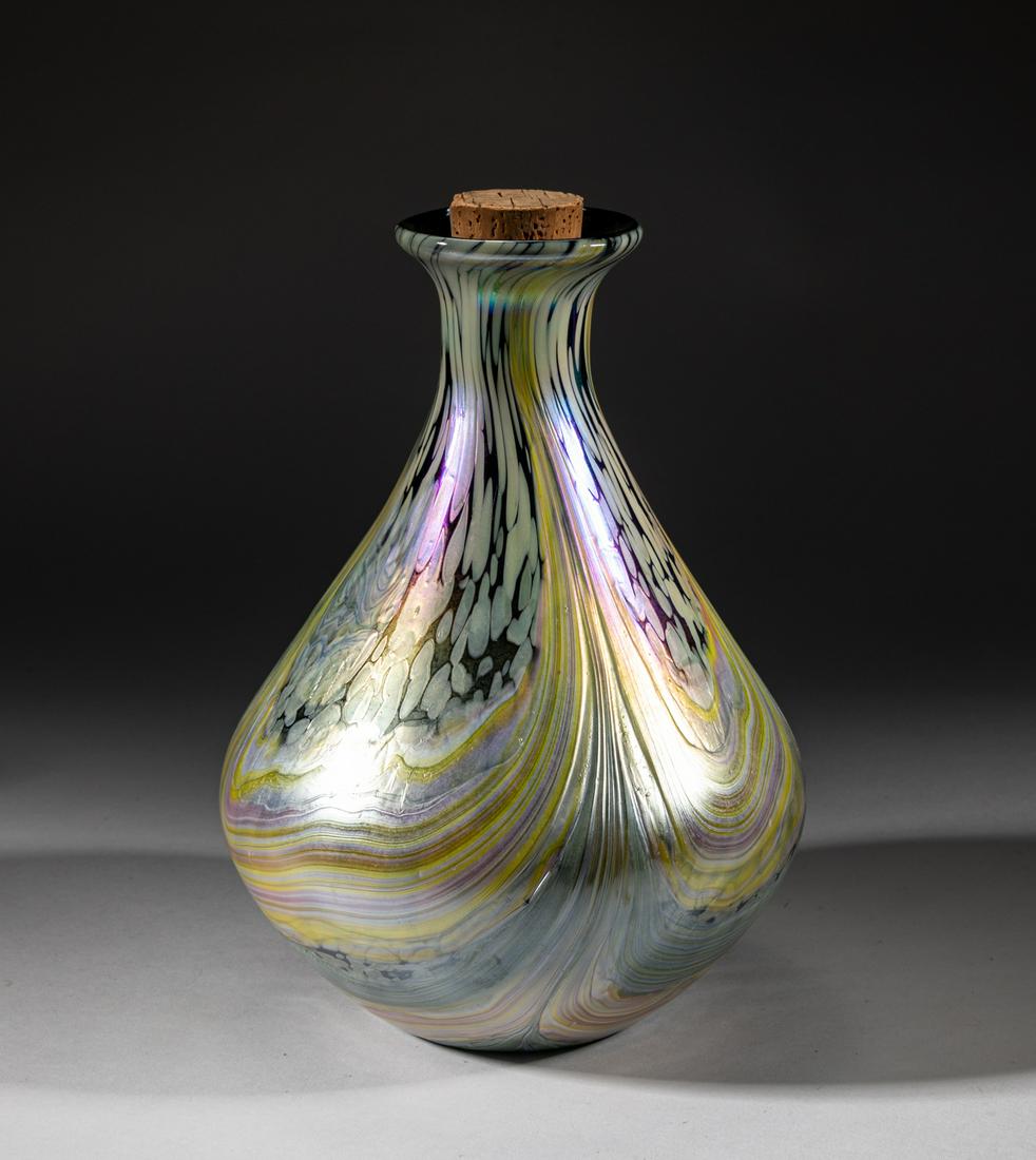 Chinese High Relief Porcelain Gourd Vase (1 of 11)