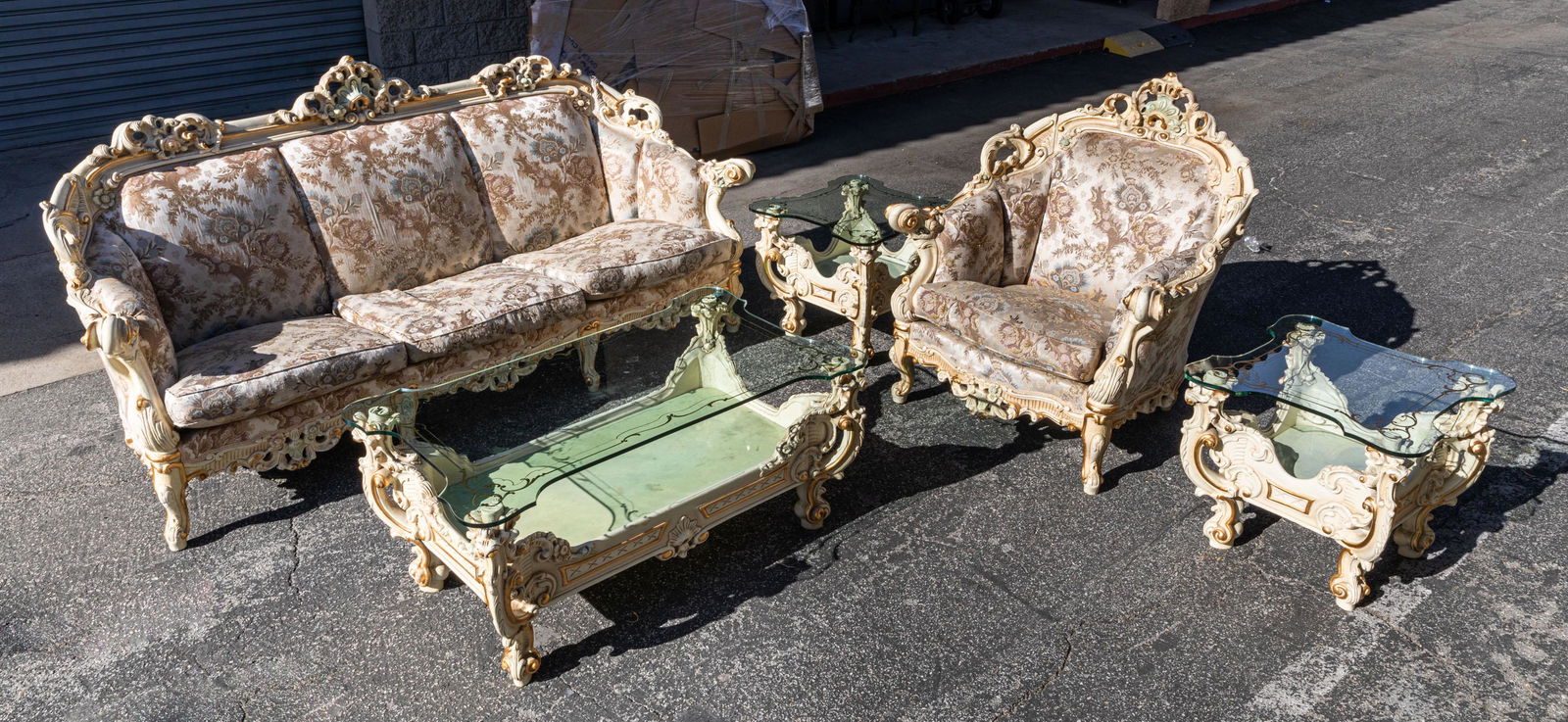 Italy Living Room Classic Furniture Sets (1 of 9)