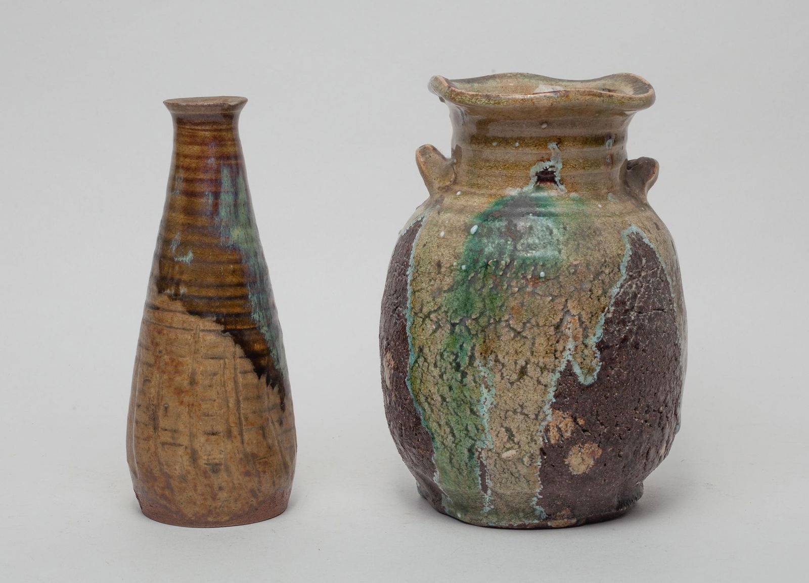 Hand Thrown Stoneware Porcelain Vase (1 of 12)