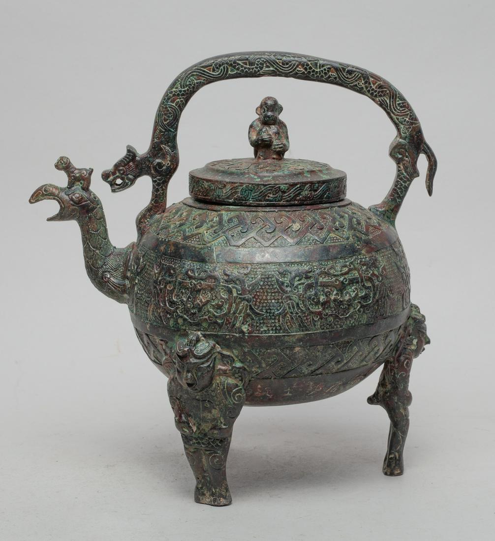 Collectible Chinese Bronze Pot (1 of 11)
