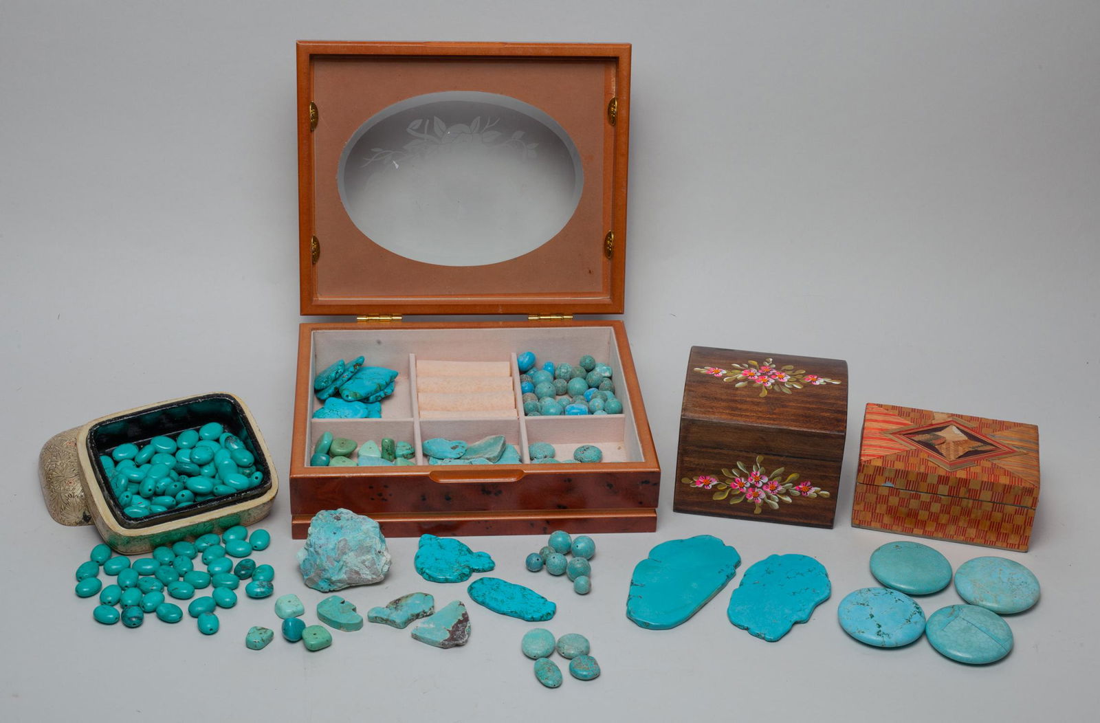 Collectible Turquoise Like Stone Sets (1 of 12)