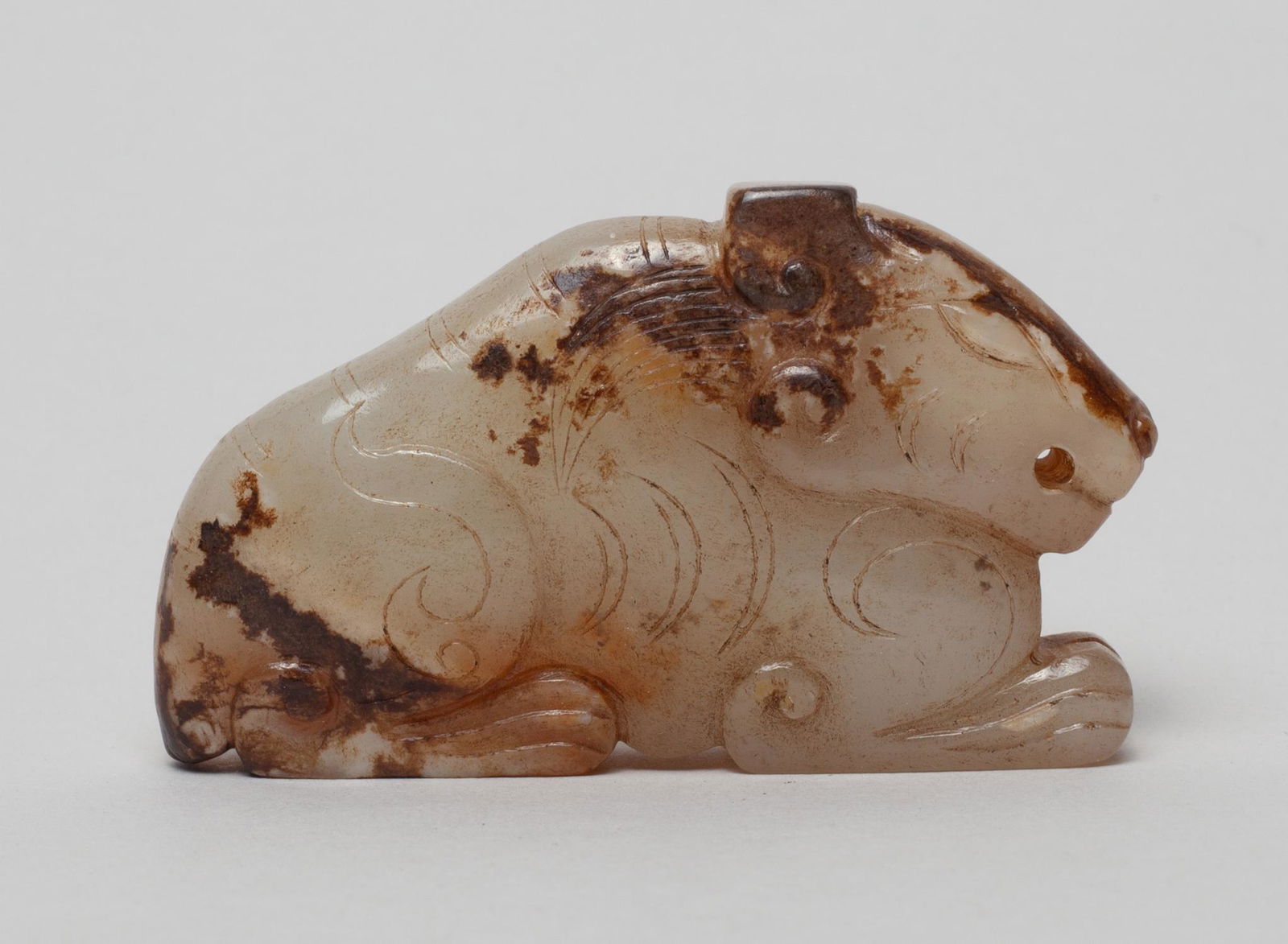 Rare Chinese Russet Jade Beast (1 of 9)