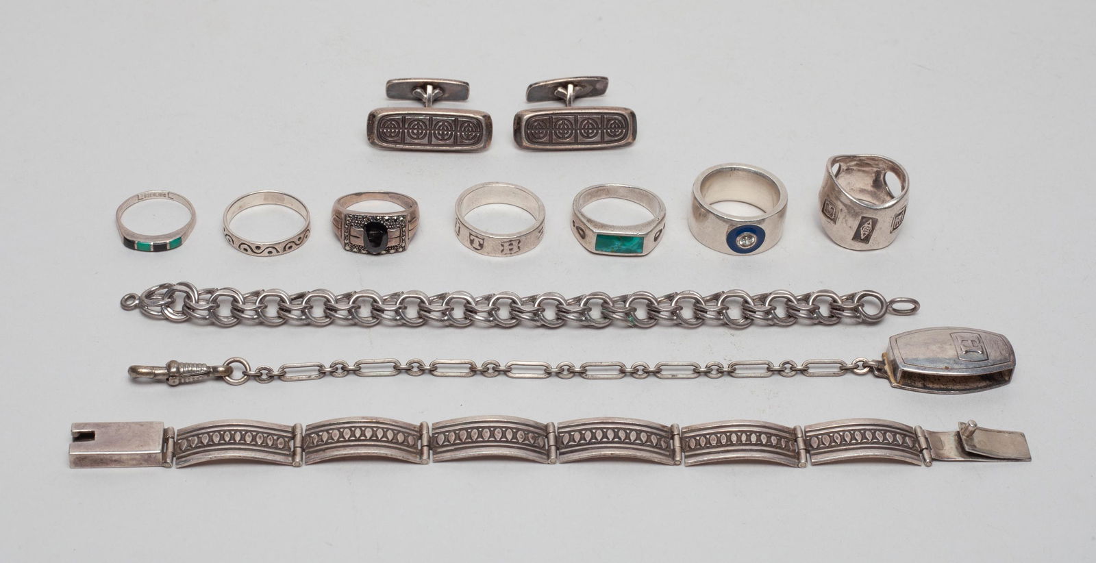 Silver Ring, Bracelet & Jewelry (1 of 14)