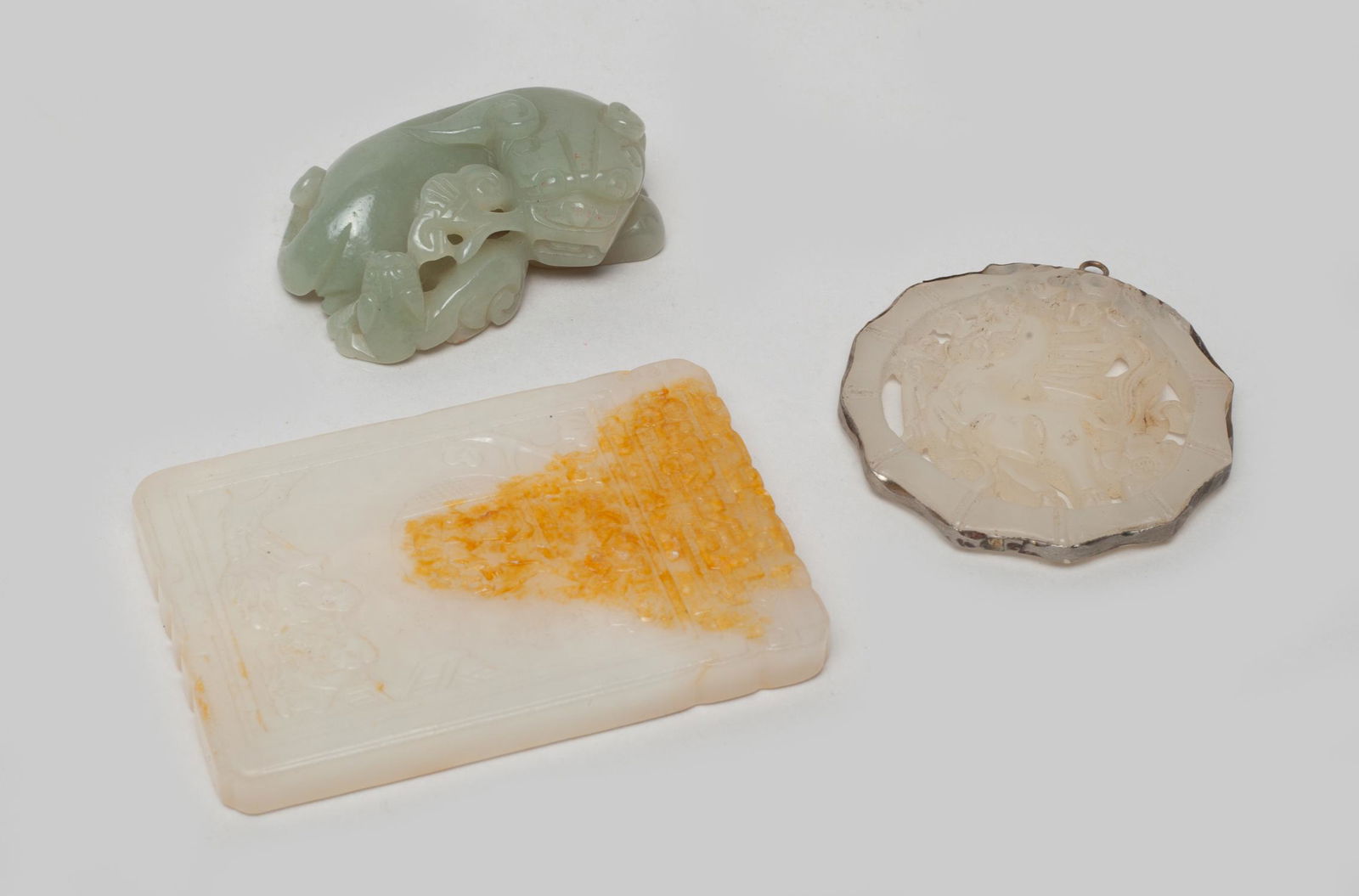 Chinese Jade Carved Toggles (1 of 10)