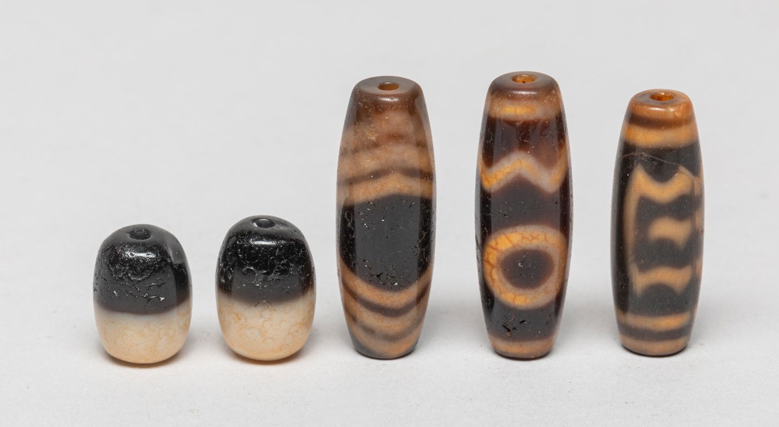 Chinese/Tibetan Dzi Beads (1 of 12)
