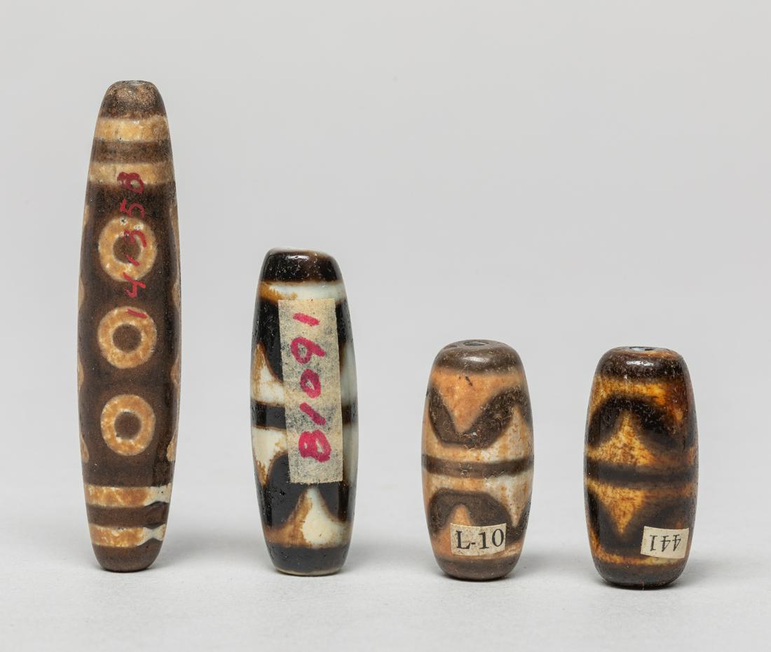 Chinese/Tibetan Dzi Beads Set (1 of 15)