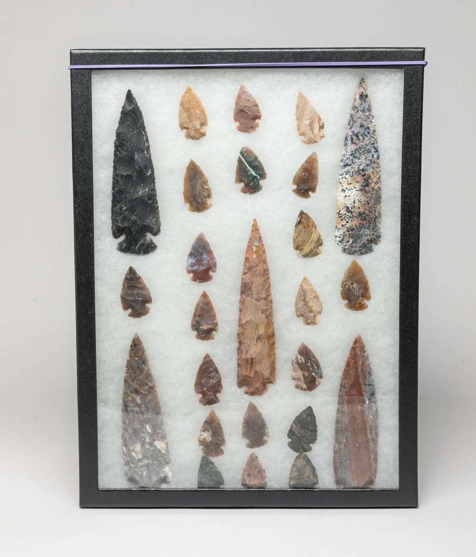 Miwok Indian Stone Point/ Arrowheads (1 of 10)