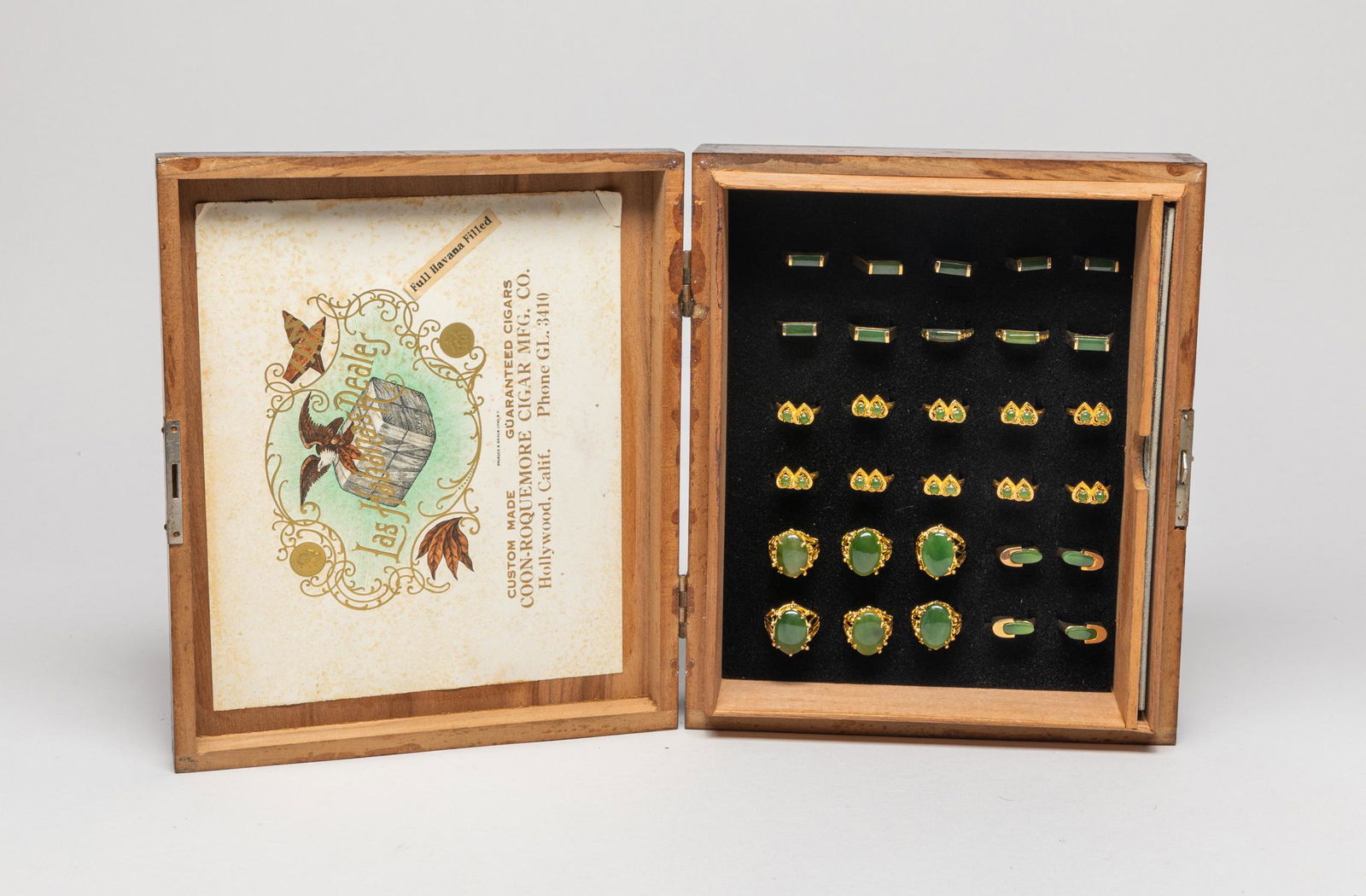 Chinese Export Jade Rings (1 of 11)