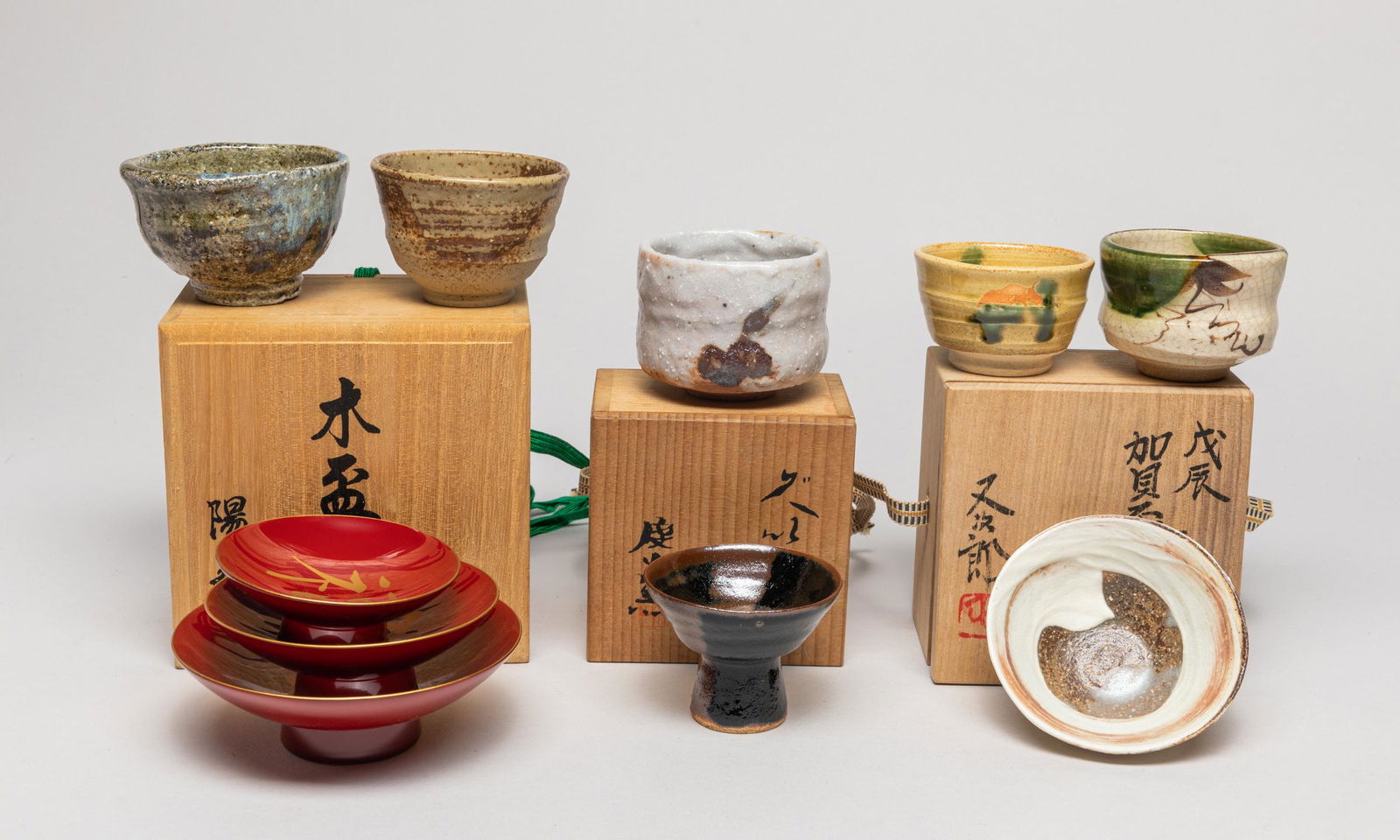 Antique/Vintage Japanese Tea Bowls (1 of 20)