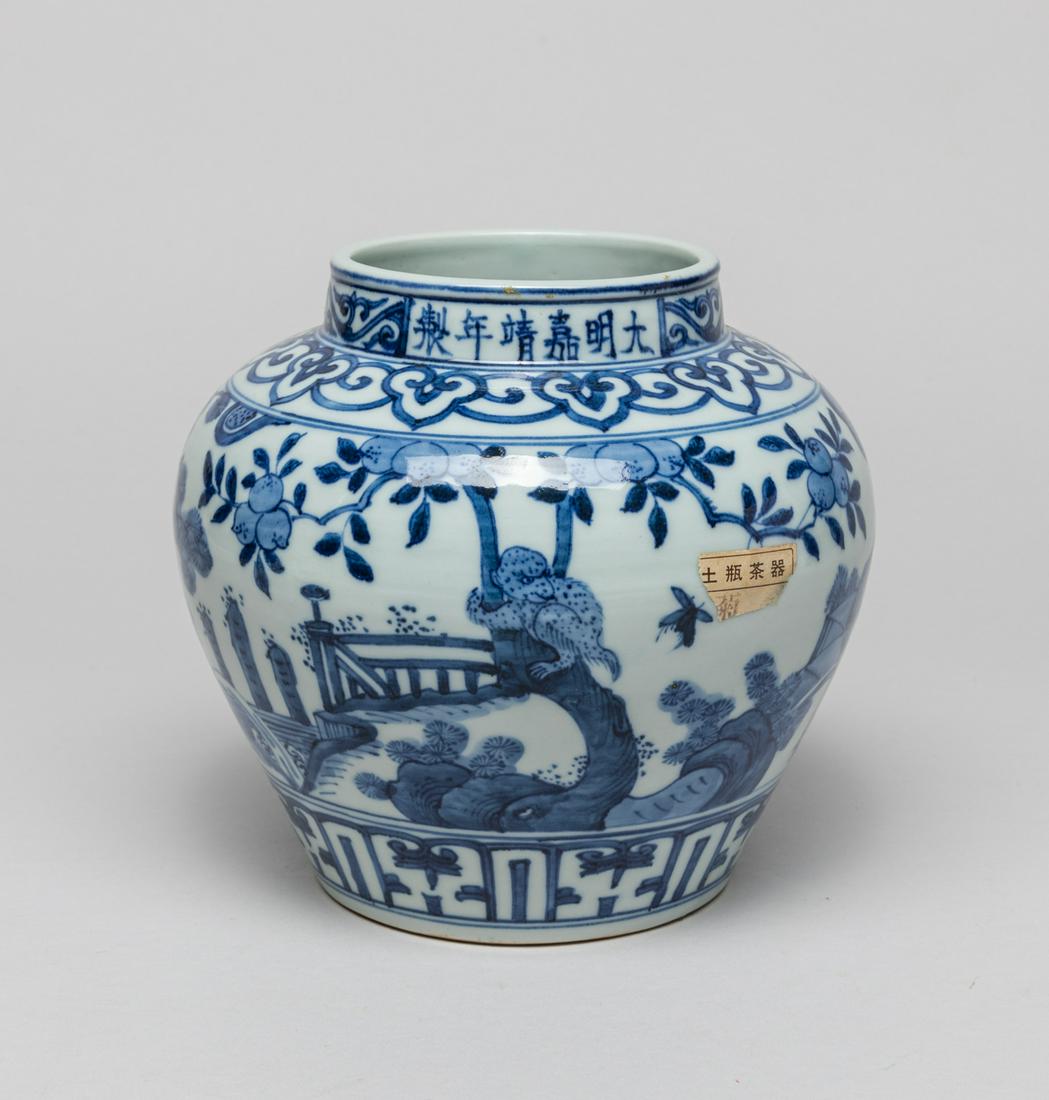 Chinese Blue & White Porcelain Jar (1 of 13)