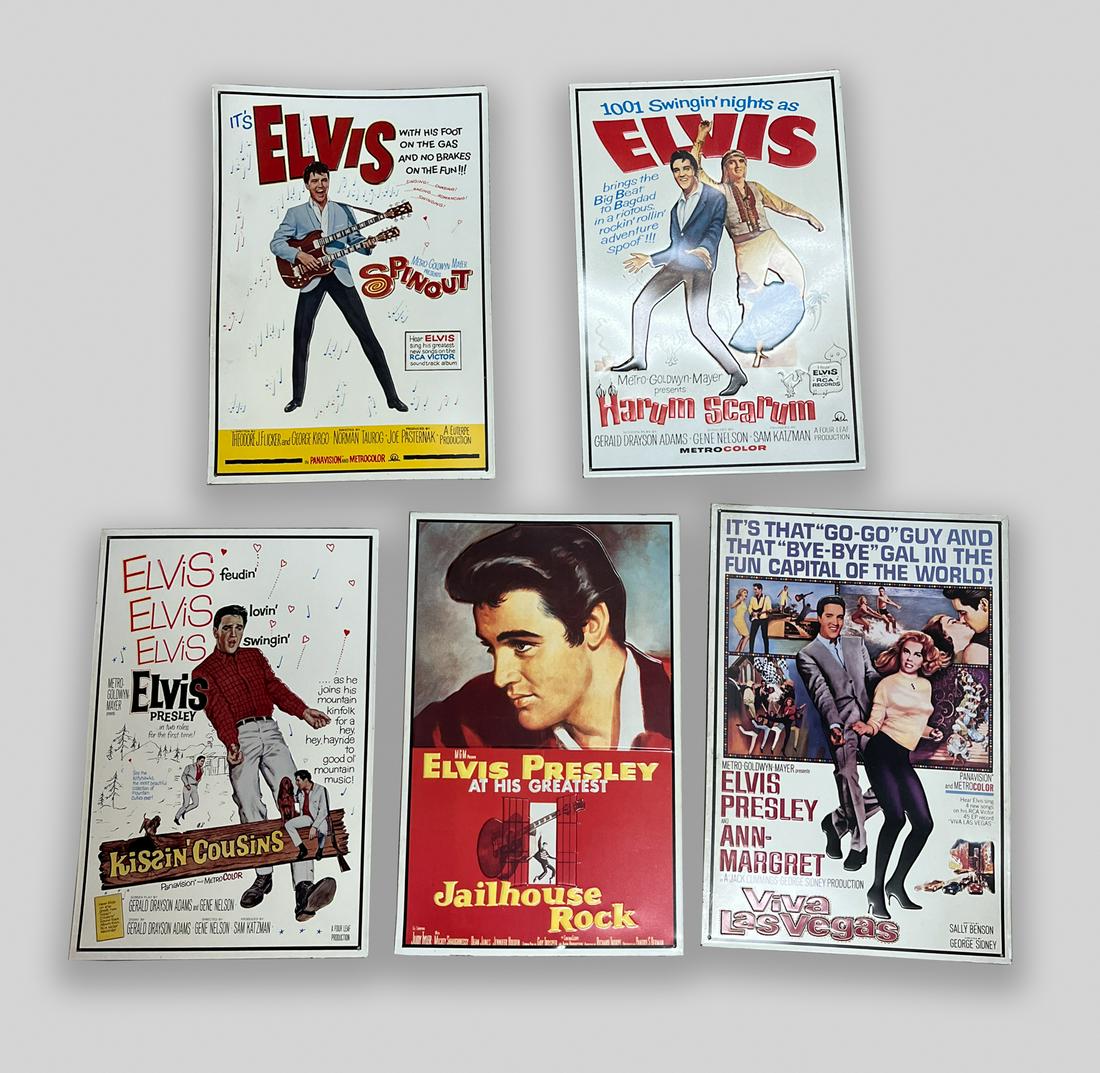 Collectible Vintage Elvis Signs Set (1 of 7)
